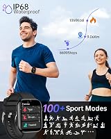 Fitabok Smart Watch for Men with Call Function 1.85 Inch Fitness Tracker view 2