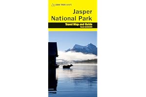 Jasper National Park Map | Gem Trek Maps