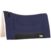 Classic Equine Performance Trainer Saddle Pad, Felt Top, Navy