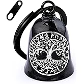Motorcycle Viking Bell - Motorcycle Angel Bell for Men and Women, Motorcycle Accessories