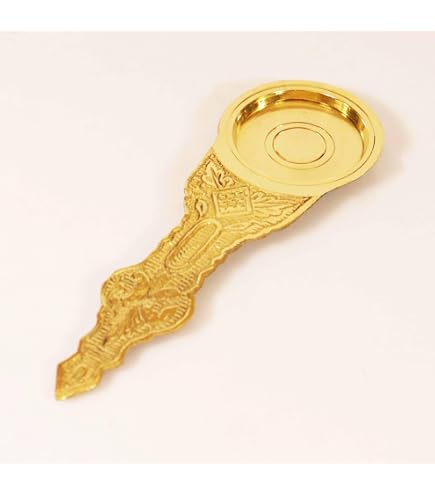 Ciotola In Ottone Per Pooja Chandhan Kumkum Haldi | Padam Payala 6,5 Cm | Multiuso Per Tempio E Cerimonie | Regalo Diwali