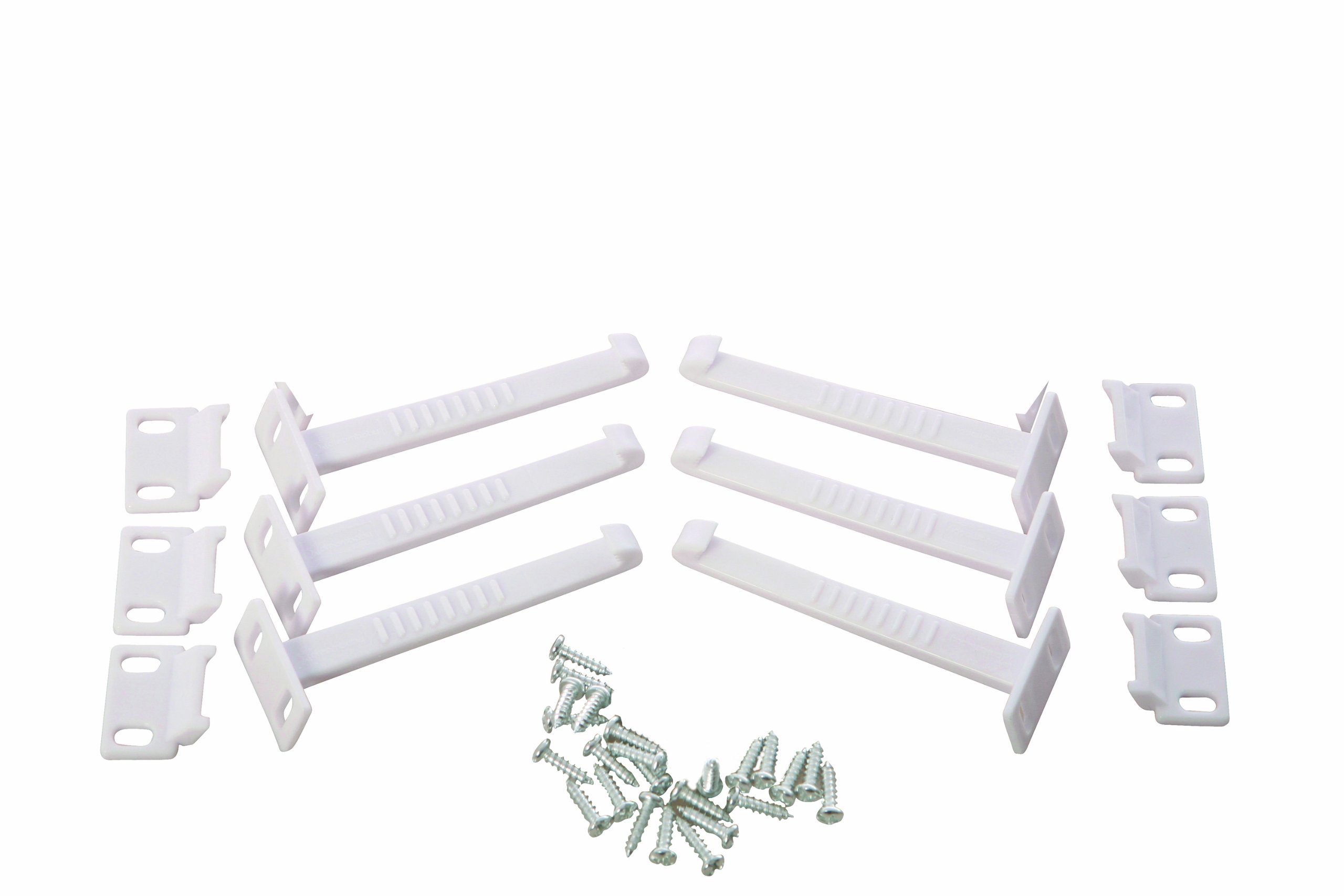 Dreambaby Safety Catches (Pack of 6, White)