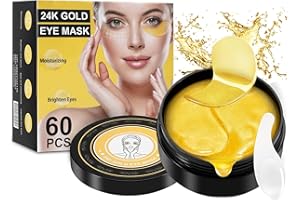 sundpik Under Eye Patches for Puffy Eyes and Dark Circles,60 Pcs Collagen Under Eye Mask Skin Care Products,Snail Mucin Eye Patches,Wrinkle Patches,Moisturise and Reduce Eye Lines To Revitalise You