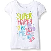 Sesame Street Girls' Short Sleeve T-Shirt Shirt