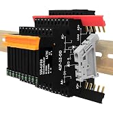 LClCTC (10pcs) Solid State Relay DD 5V 12V 1.5A,Signal Relay for PLC,No Contact DC to DC;Input:3-32VDC;Output:5-60VDC;Din Rail