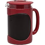 Primula Burke Deluxe Cold Brew Iced Coffee Maker, Comfort Grip Handle, Durable Glass Carafe, Removable Mesh Filter, Perfect 6