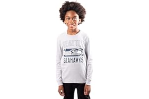 Ultra Game Youth NFL Official Supremely Soft Long Sleeve T-Shirt