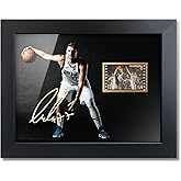 sufenvera Basketball Fans Poster - Print Signed Luka Doncic Framed Mini Film Photo Display 8x6 Inches,Birthday Christmas Gifts for Family/Friends