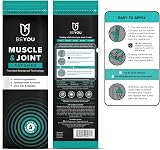 BeYou Muscle and Joint Pain Relief Patches High Strength Natural Matrix view 6