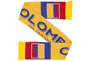 EUROSCARVES Colombia Soccer Knit Scarf