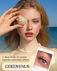 Goddvenus Natural Lash Clusters Wispy Manga Eyelash