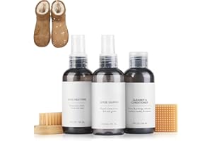 DECXIDO Shoe Cleaner Kit,Suede & Nubuck Shoe Cleaner Kit,Shoe Waterproof Deep Cleaning Shoe Cleaner Shoe Protecter for Suede & Nubuck Shoes,Shoe Care Kit for Snowboots,Sandal with Suede Eraser and Shoe Brush