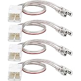 RED WOLF Door Speaker Wiring Harness Compatible with 2003-2019 Jeep Wrangler JK, Chrysler, Dodge Vehicles Car Harness Plug for Aftermarket Front Rear Door Speaker Wire Cable Connector 4 PCS