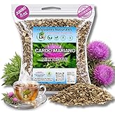Cardo Mariano Mexican Herbal Tea - 4 oz (113g) - Authentic 100% Natural Milk Thistle Loose Leaf Tea - Wildcrafted, Non-GMO & Caffeine-Free - Traditional Botanical - by BEXPERTSUSA