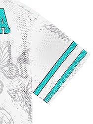 SOLY HUX Men's Summer Jersey Shirts Short Sleeve V