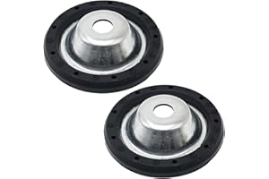 DUZFOREI 51707691 2PCS Front Shock Absorber Bushing, Shock Absorber Mount Plates Set, Left and Right, Replacement for Fiat 50