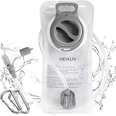 HEIKLN Hydration Bladder 1.5L-2L-2.5L-3L,Leak Proof Water Reservoir, BPA Free Military Water Storage Bladder Bag Hydration Pack Replacement Easy Clean for Bicycling Hiking Camping Hunting Running