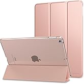 MoKo Case Fit 2018/2017 iPad 9.7 5th / 6th Generation - Slim Lightweight Smart Shell Stand Cover with Translucent Frosted Bac