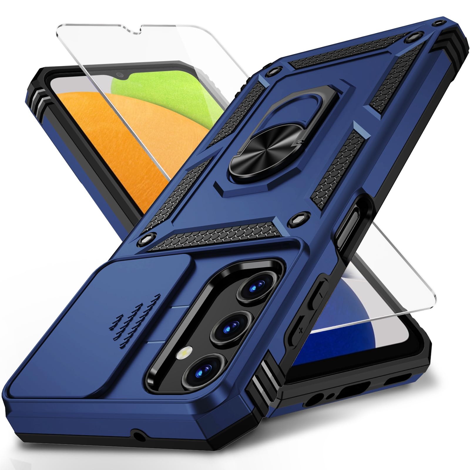 Vinve for Samsung Galaxy A03S Case with Slide