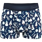 Shinesty Ball Hammock Mens Trunk Underwear with Pouch for Balls, Ultra Soft, Moisture-Wicking, Modal Underwear, 3-Inch Inseam