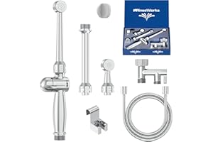 RinseWorks – Patented Aquaus 360 Diaper Sprayer - NSF Certified for Legal Installation - 5 Year Warranty – Dual Spray Pressur