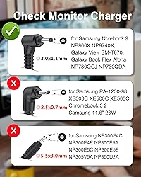 AC Charger for Samsung Galaxy View SM-T670 SM-T677A