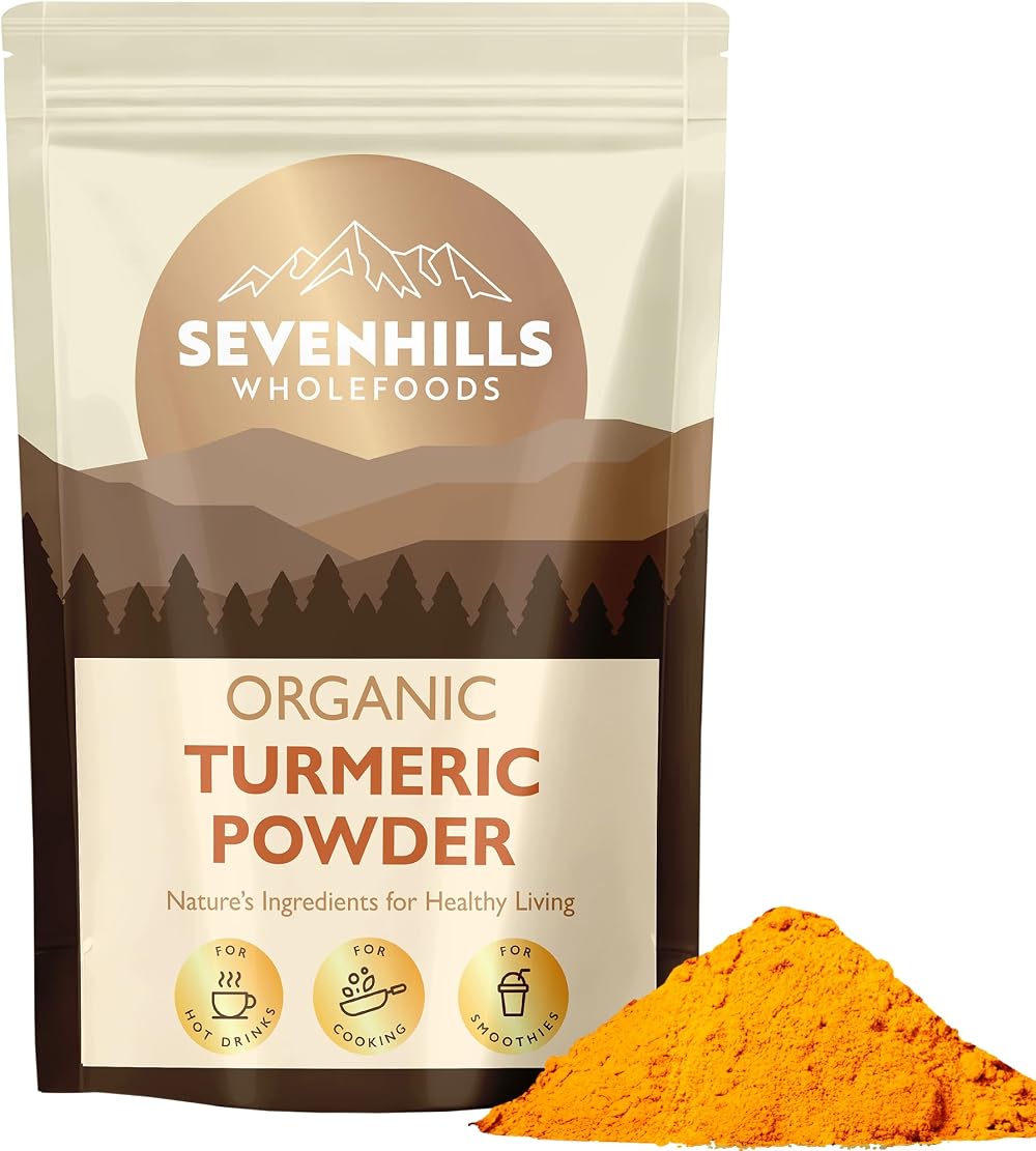 Sevenhills Wholefoods Organic Turmeric Powder 1kg Premium Spice