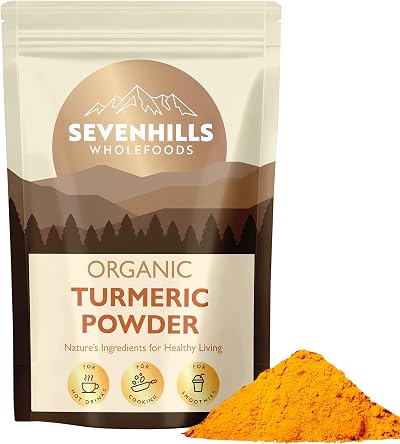 Sevenhills Wholefoods Organic Turmeric Powder 1kg Premium Spice