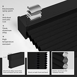 Boolegon Blackout Cellular Shades Cordless Pull