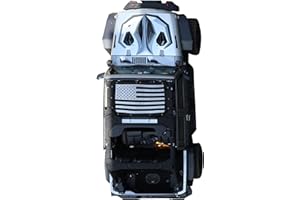 Sukemichi JK Bikini Top for Jeep Wrangler, JK Sunshade Mesh Top Sun Shade Top for Jeep Wrangler Accessories 2007-2018 JK JKU 2 Door 4 Door - Blocks UV, Wind, Noise,Flag