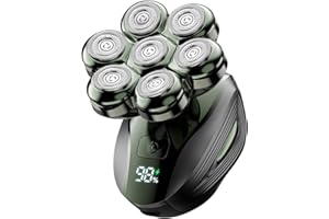 CYRUZI Head Shavers for Bald Men: Enhanced Detachable Head Shaver - IPX7 Waterproof Men Electric Razor
