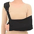 ATO-DJCX Arm Sling Shoulder Injury Immobilizer,Breathable Rotator Cuff With Shoulder Pad Left and Right Support Torn Brace for Broken Wrist Elbow Man&Women