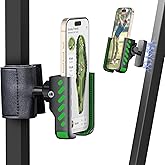 Magnetic Golf Cart Phone Holder 360°, Golf Cart Accessories Gift for Men Women, Fits EZGO Club Car Yamaha, 8X N52 Magnets with Safety Strap, Phone Caddy for iPhone Galaxy Pixel, 2025 Stocking Stuffers