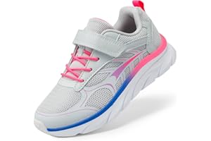 DREAM PAIRS Boys Girls Tennis Shoes Sneakers for Kids EZ-Ons Athletic Running Shoes Lightweight Breathable Shoes