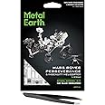 Metal Earth Fascinations Mars Rover Perseverance & Ingenuity Helicopter 3D Metal Model Kit Bundle with Tweezers