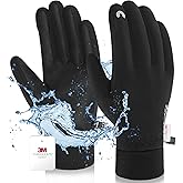 RIGWARL Waterproof Gloves for Cold Weather with 3M Thinsulate, Extreme Cold Winter Snow Glove 7 Layer Thermal Men Women/Youth