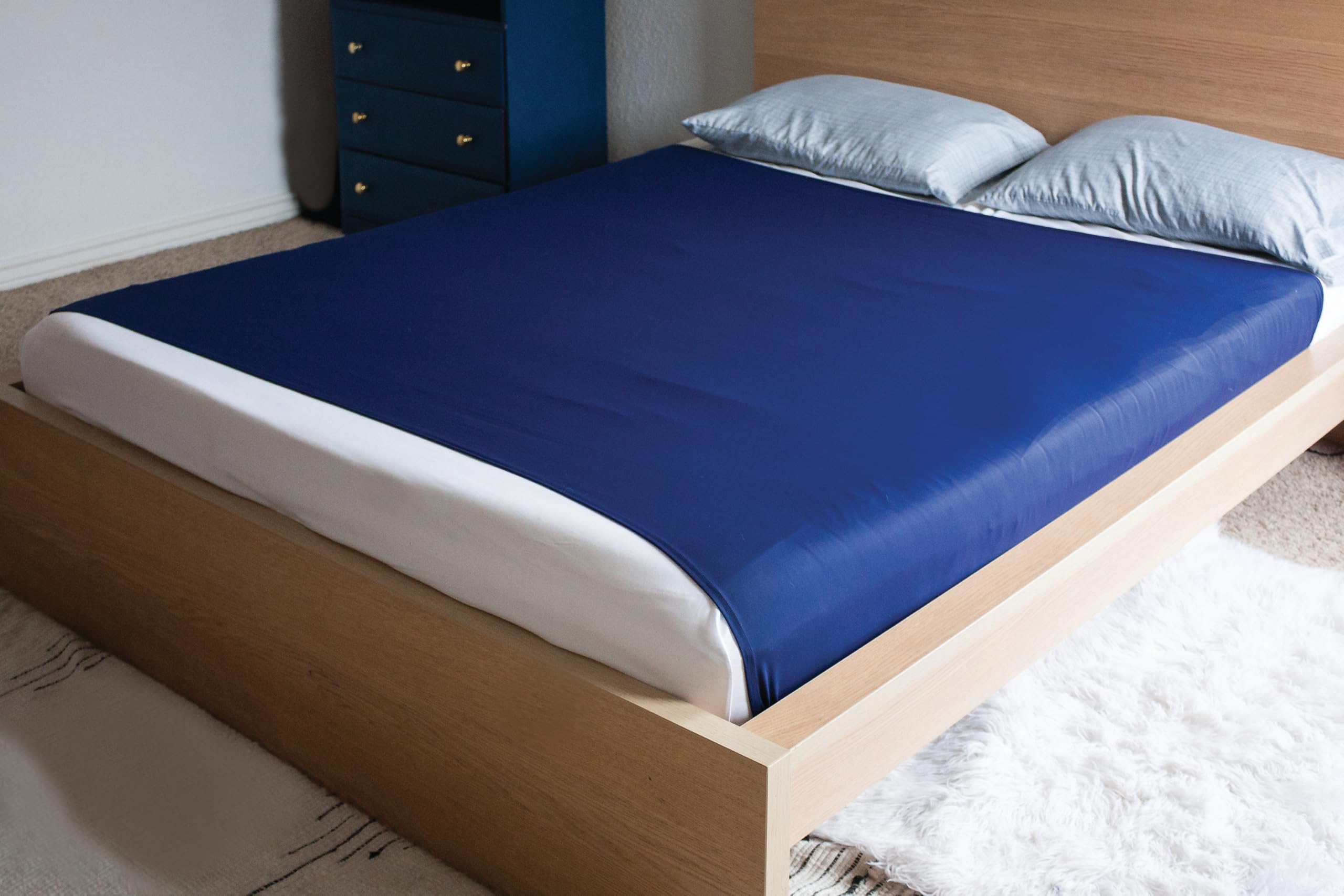 Harkla Sensory Compression Sheet for Kids - Queen Sensory Bet Sheet with Snug Fit for All Night Comfort - Great for a Calming Sleep Experience - Autism Sensory Products for Kids - Makes Great Gifts