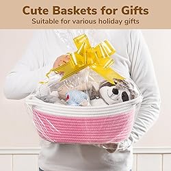 Goodpick Easter Basket with Handles for Kids, Small