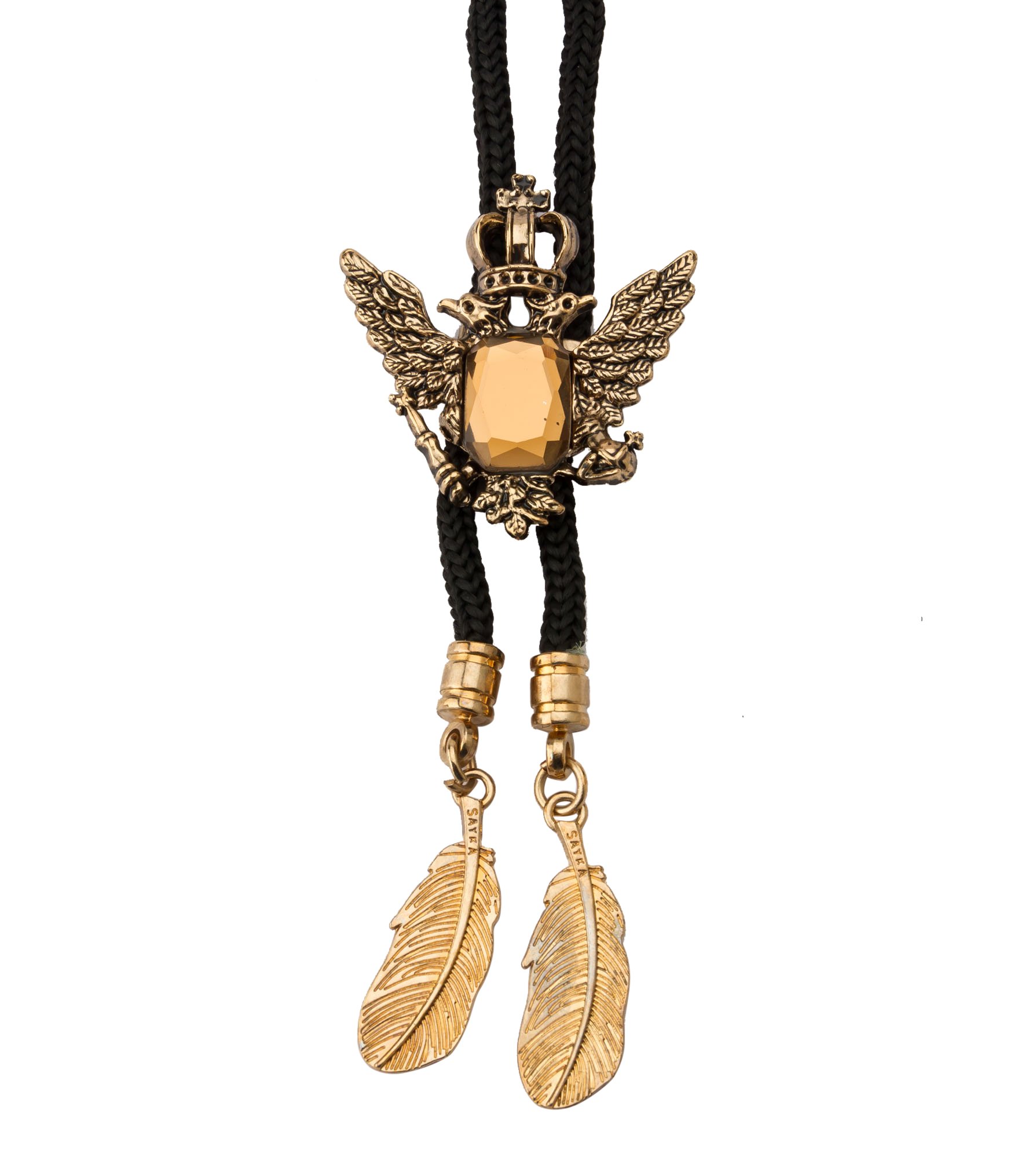 Knighthood Winged Stone with Crown Collar Accessories/Bolo Ties/Bow Ties Bronze Badge Coat Suit Wedding Gift Party Shirt Collar Accessories Brooch for Men