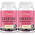 Zeylamum Creatine Monohydrate for Women, Creatine Supplement, with Hydrolyzed Collagen, BCAA, Non-GMO, Sugar Free, 60 Servings