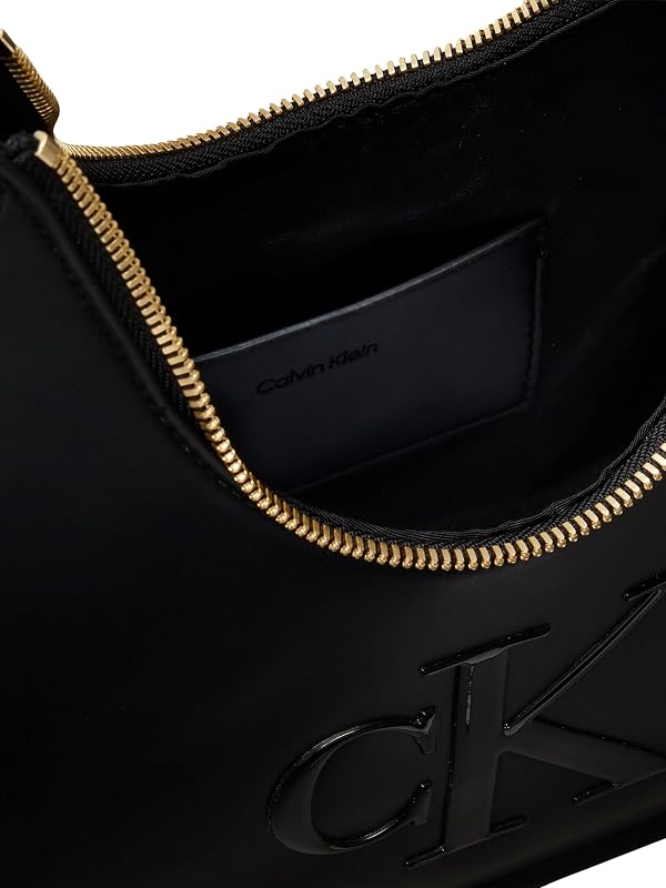 Donna Borsa a Spalla Bold Ck Small con Tracolla, Nero (Black), Taglia Unica — foto 5 di 6
