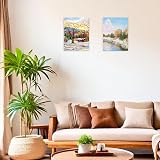Koncci 30x40cm Canvas Painting 3mm 7pcs A3 Triple Primed Cotton Acid-Free view 8