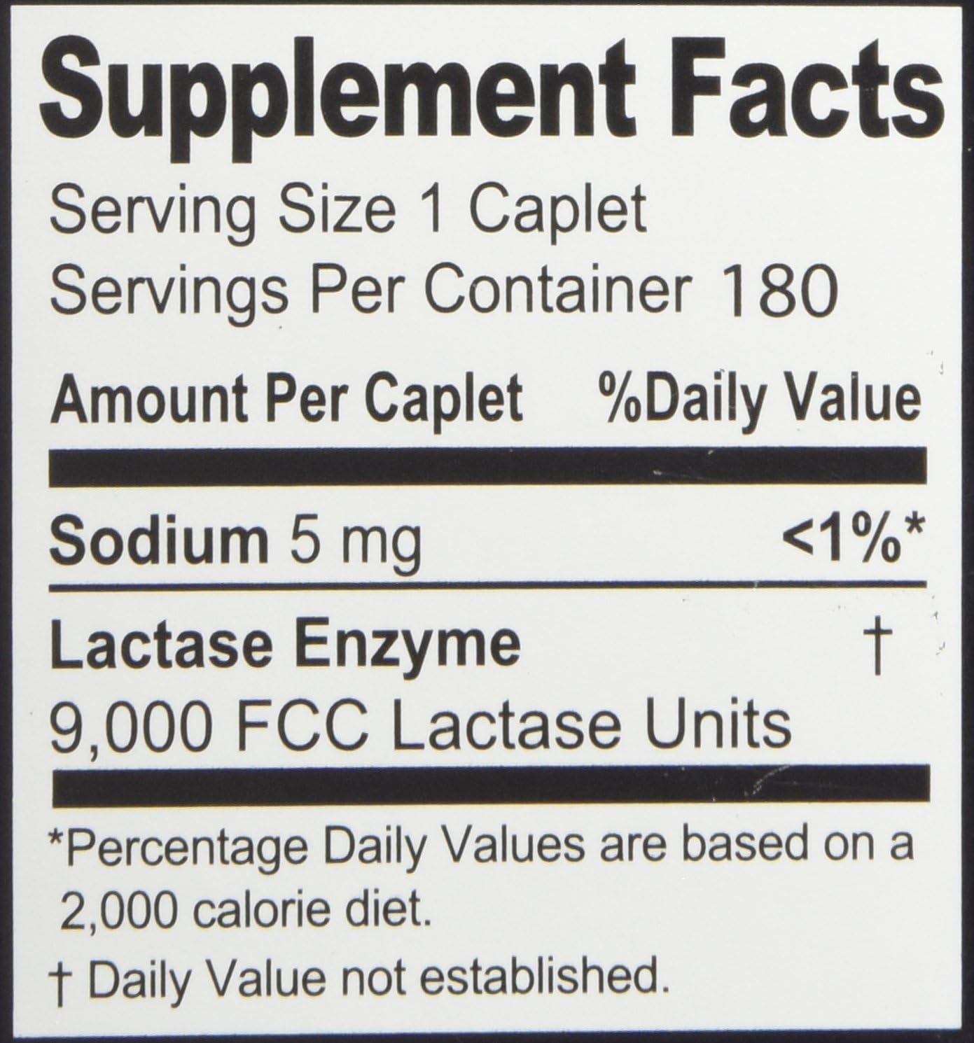 Kirkland Signature Fast Acting Lactase - 180 Caplets: Health & Personal Care