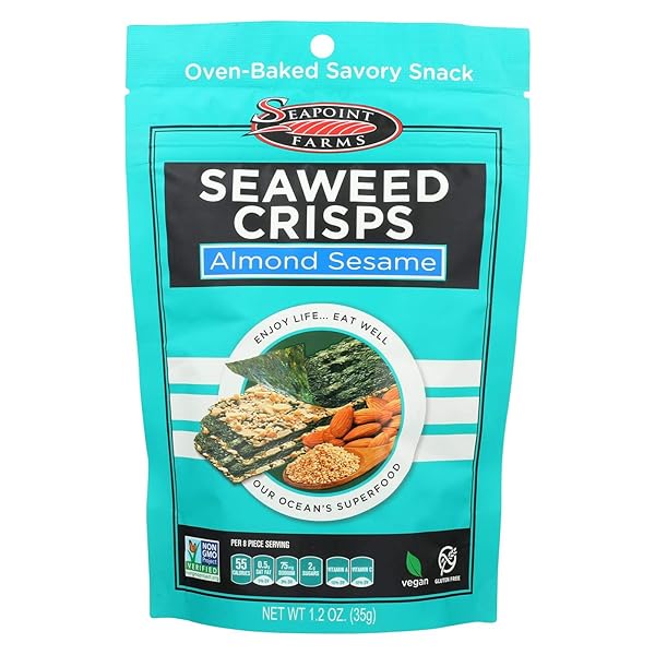 SEA POINT FARMS CRISP SEAWD ALMND SSME
