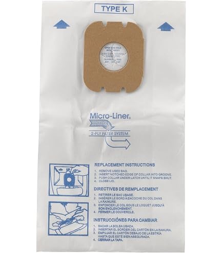 12 Sacchetti Sottovuoto Per Aspirapolvere Hoover Tipo K 12 Sacchetti Sottovuoto Per Aspirapolvere Hoover Tipo K