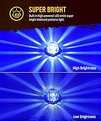 Partsam 2Pcs Glass Watermelon Lights [Patent