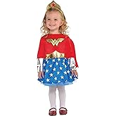 SUIT YOURSELF Wonder Woman Halloween Costume for Babies, 6-12 M, Includes Accessories