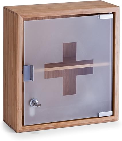 Zeller Armoire A Pharmacie Bambou Brun 31 X 14 X 33 Cm Amazon Fr Cuisine Maison