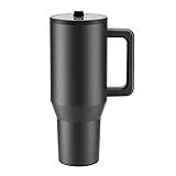 40 oz Tumbler with Handle and Straw,Leak-Proof