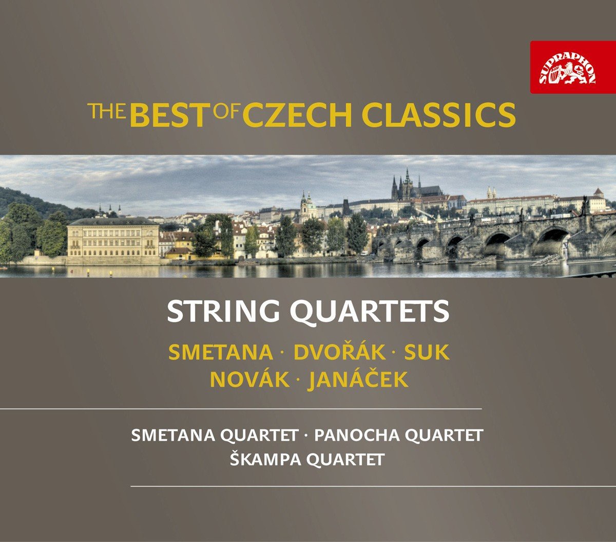The Best Of Czech Classics - String Quartets - Music by Smetana; Dvorak; Suk; Novak; Janacek [3CD set]